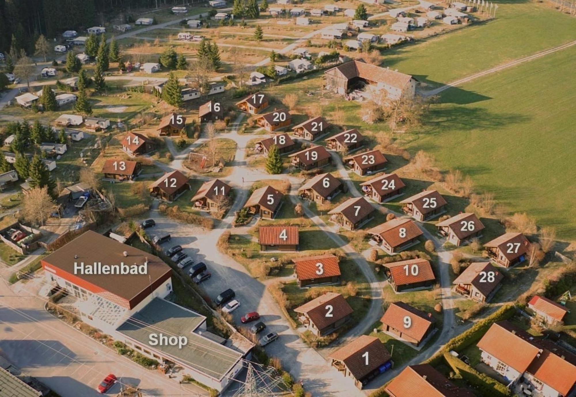 Ferienhaus Nr 7, Typ B, Feriendorf Jaegerpark, Bayerischer Wald Viechtach Esterno foto